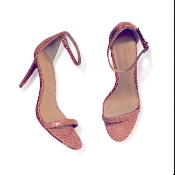 Banana Republic Juliette Animal Print heels - Picture 1 of 6
